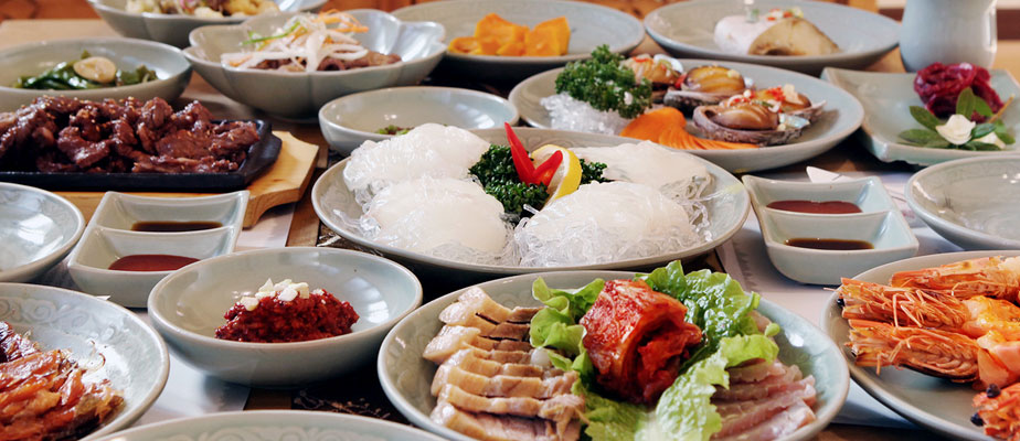Gangjin Korean Table d'hote